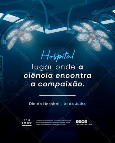 Dia do Hospital 01 de julho social media data comemorativa feed (4)