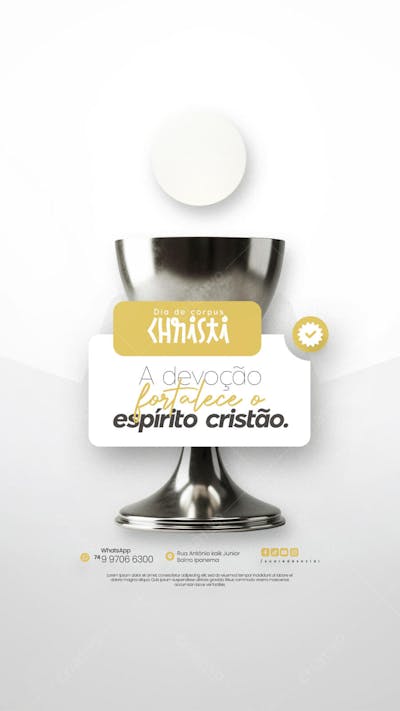 Dia de Corpus Christi Social Media PSD Editável (19)