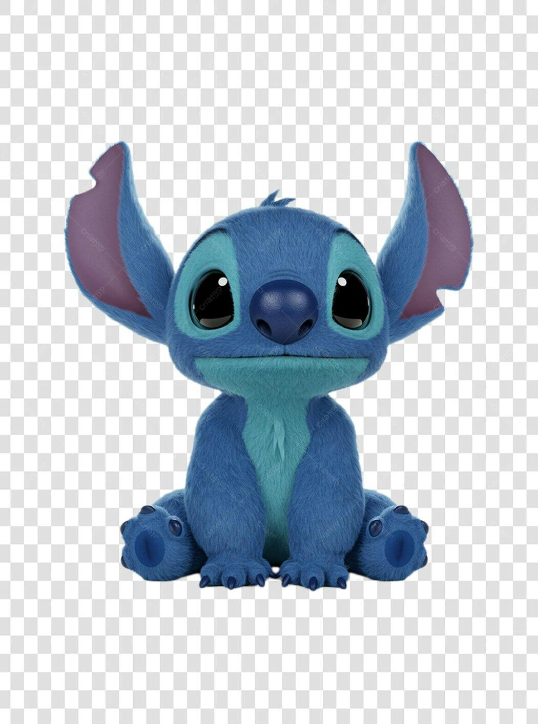 Sticker Stitch PNG com fundo transparente