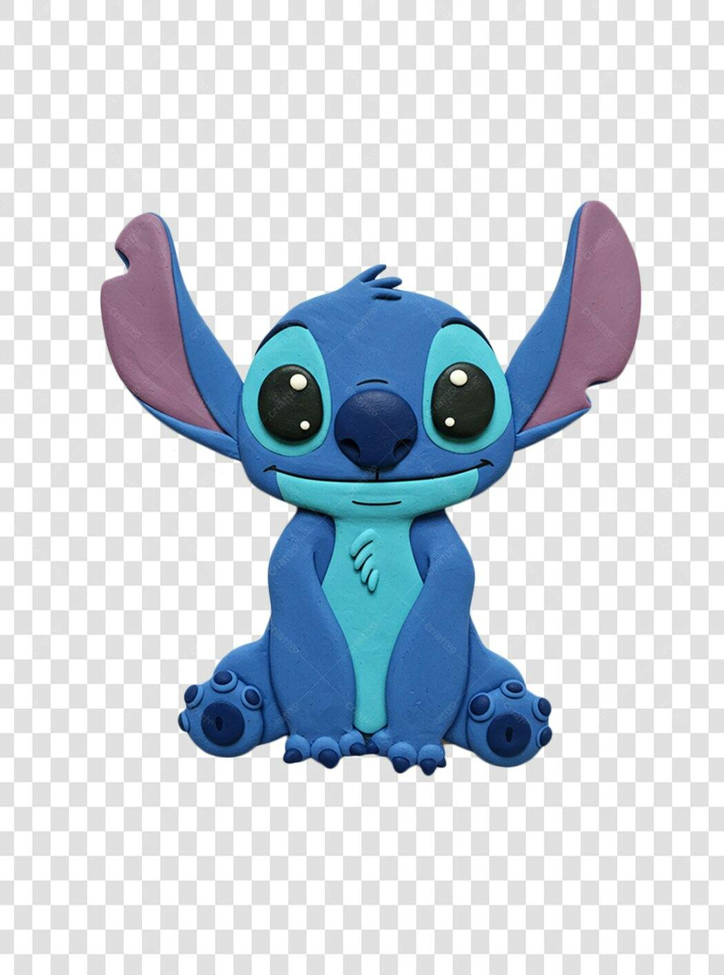 Sticker Stitch PNG com fundo transparente