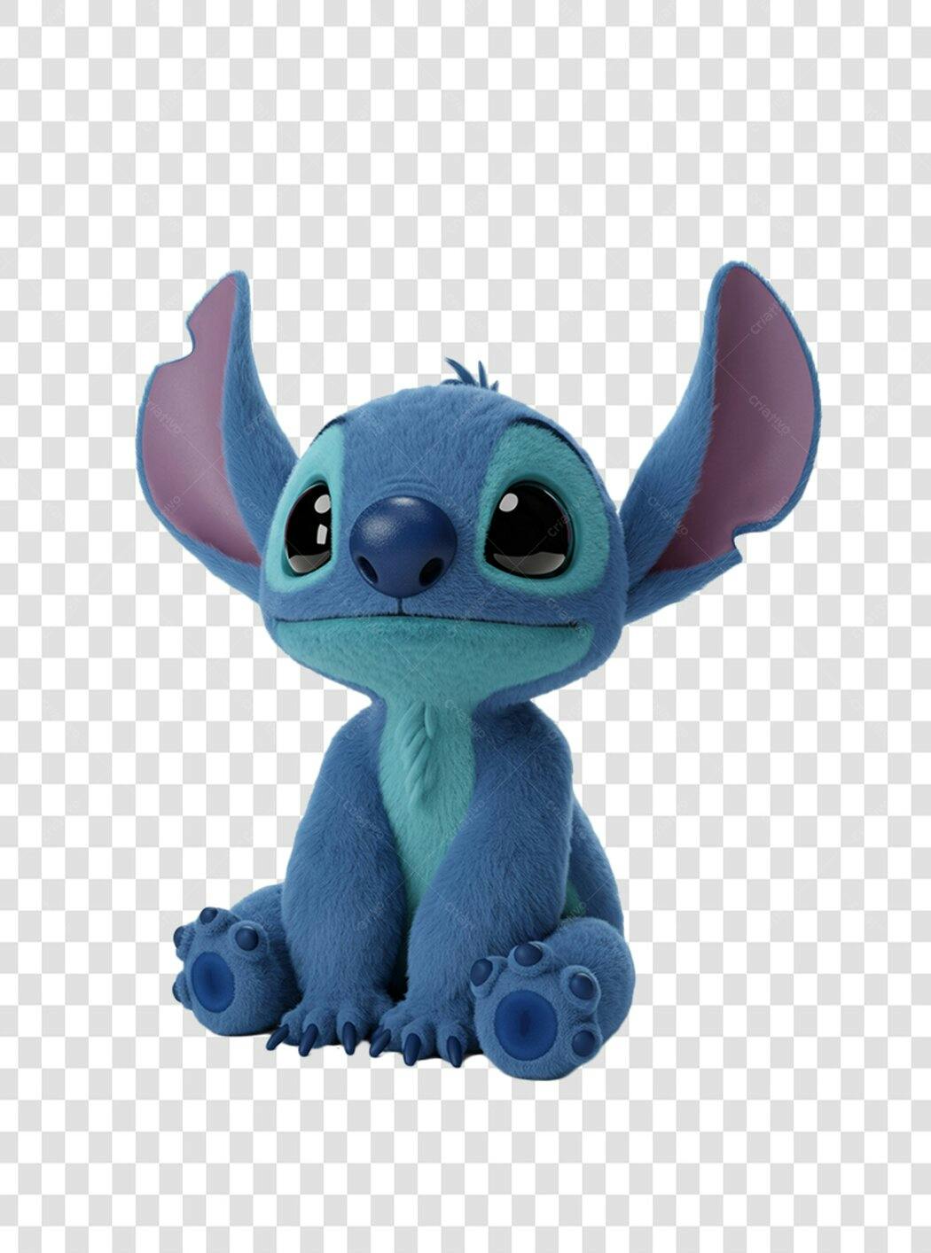 Sticker Stitch PNG com fundo transparente