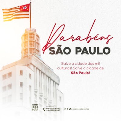 FELIZ ANIVERSÁRIO SÃO PAULO FEED