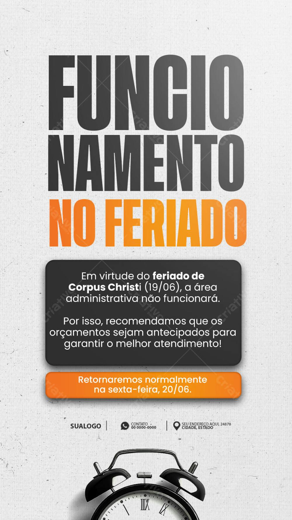 HORÁRIO DE FUNCIONAMENTO CORPUS CHISTI  09 - story
