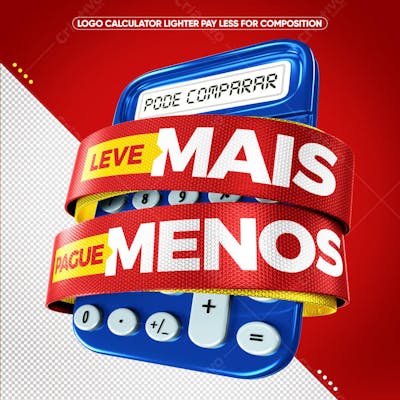 Logo 3d Supermercado