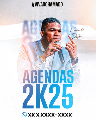 FLYER GOSPEL DE AGENDA