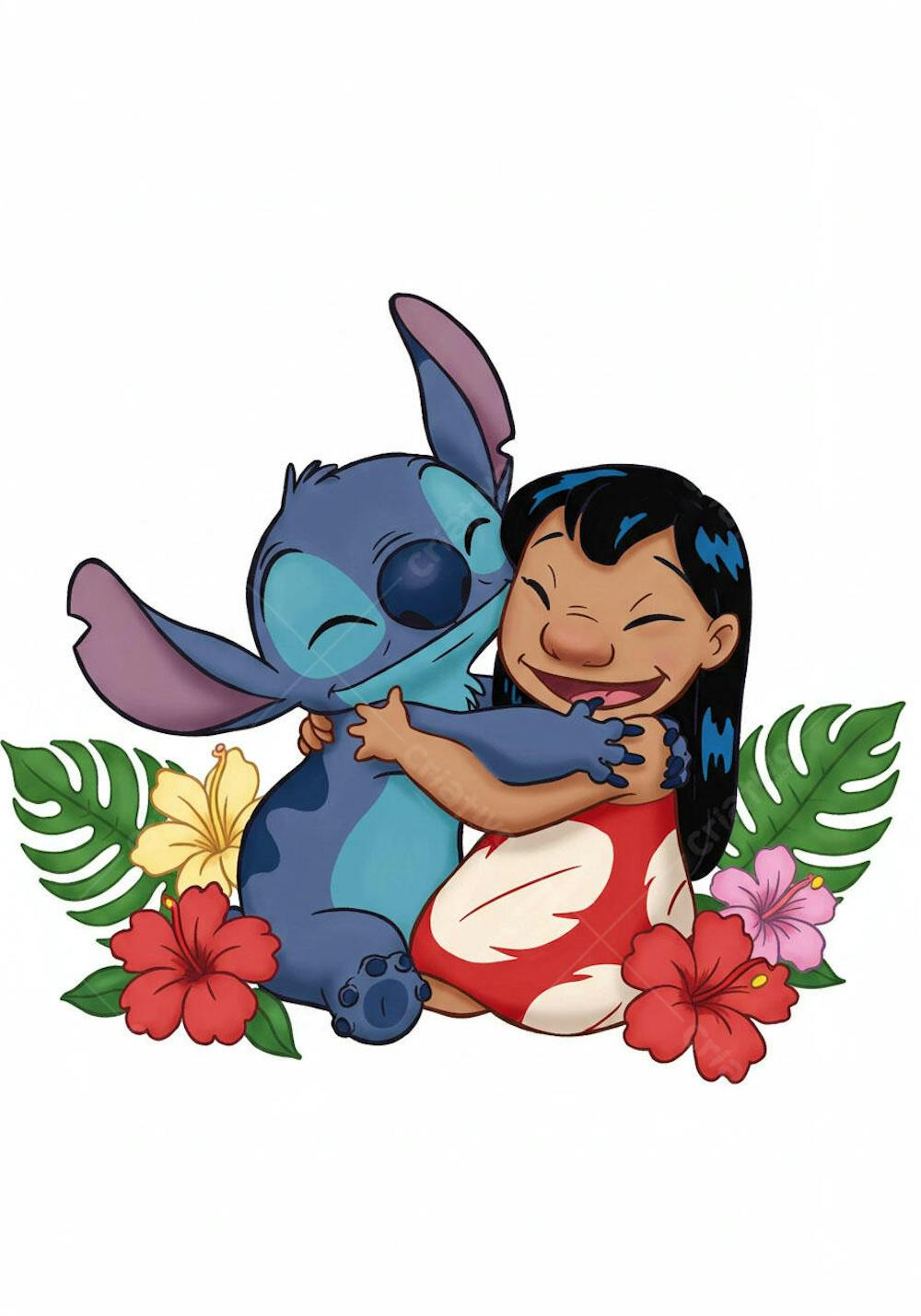 LILO E STITCH ABRAÇO 01