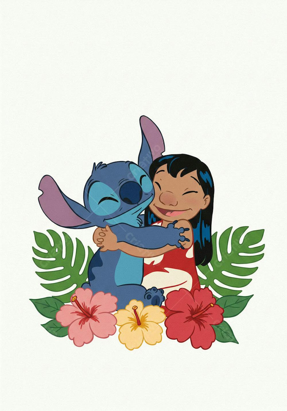 LILO E STITCH ABRAÇO