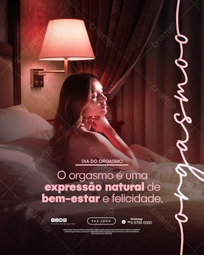 31 de Julho - Dia do Orgasmo - Flyer Social Media PSD Editável (45)