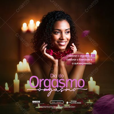 31 de Julho - Dia do Orgasmo - Flyer Social Media PSD Editável (53)