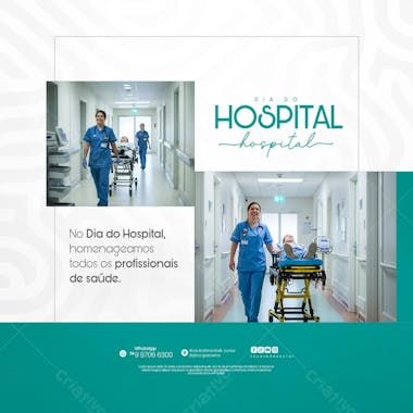 01 de Julho - Dia do Hospital - Flyer Social Media PSD Editável (13)