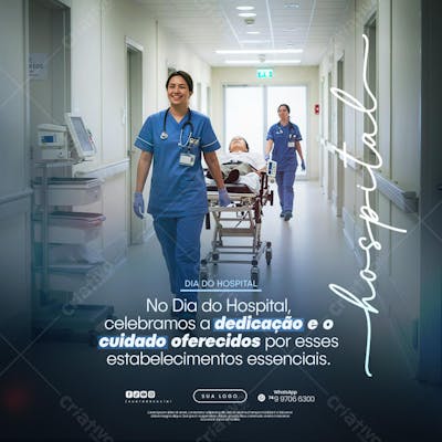 01 de Julho - Dia do Hospital - Flyer Social Media PSD Editável (16)