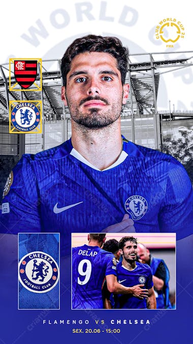 FLYER MATCHDAY  PEDRO NETO CHELSEA
