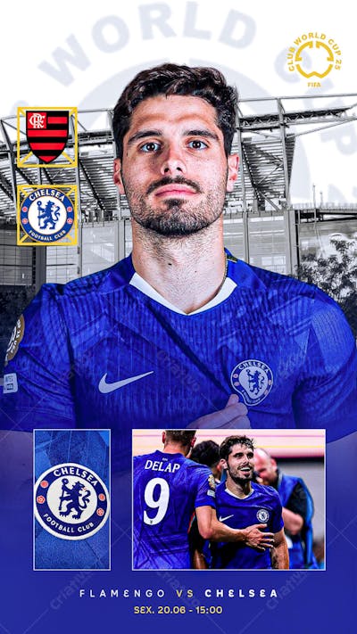 FLYER MATCHDAY  PEDRO NETO CHELSEA
