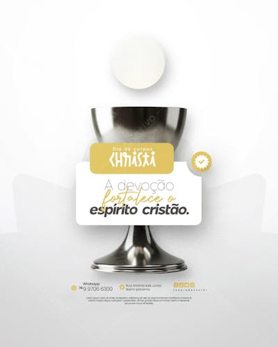 Dia de Corpus Christi Social Media PSD Editável (69)