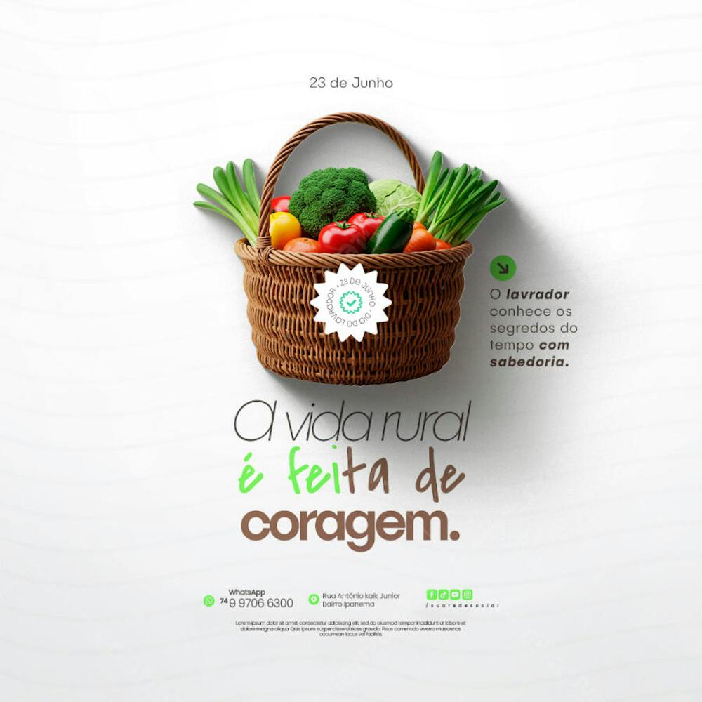 23 de Junho - Dia do Lavrador Social Media PSD Editável (17)