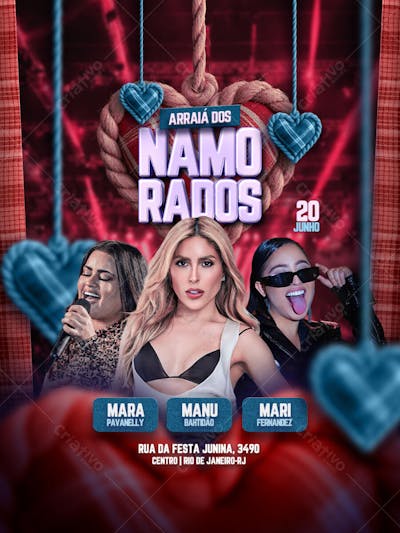 arraiá dos namorados