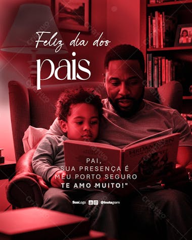 Feliz dia dos pais Flyer Social media PSD Editável (29)