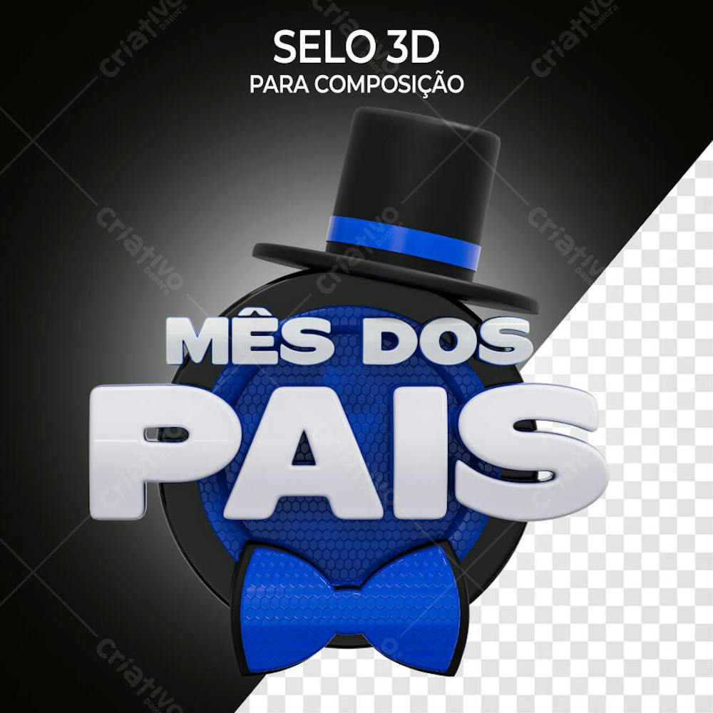 Mês dos pais azul