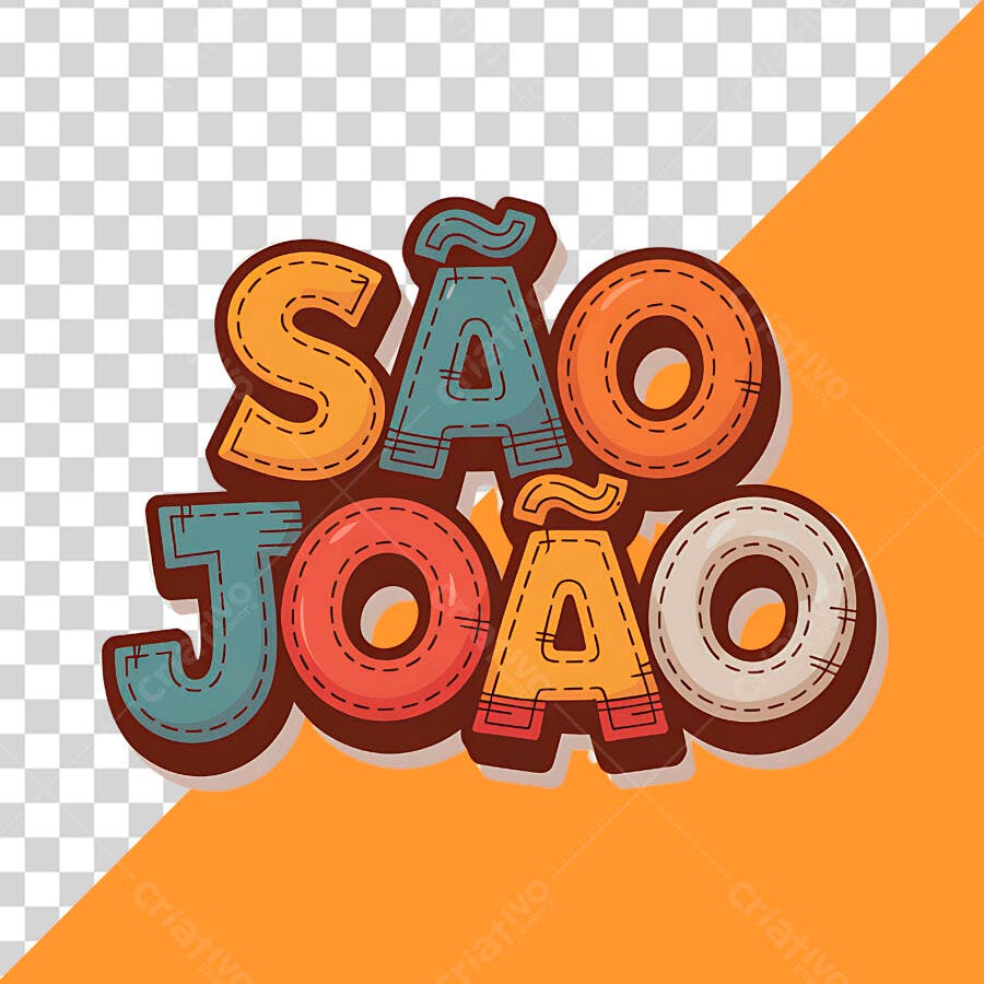 Arte para Festa Junina PSD Editável