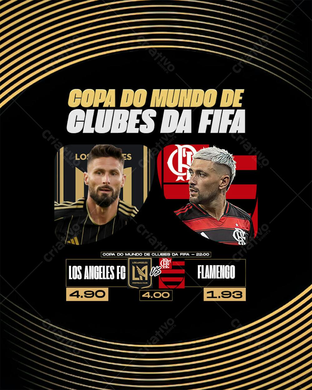 Jogo do Dia - Mundial de Clubes - Los Angeles FC X Flamengo