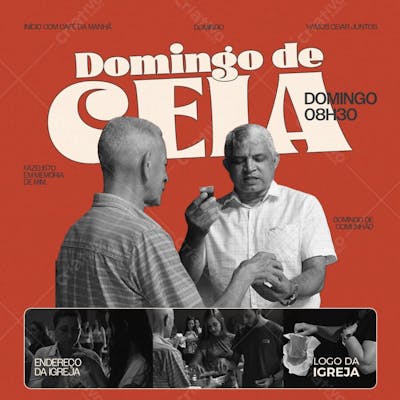 CULTO DE CEIA | SANTA CEIA