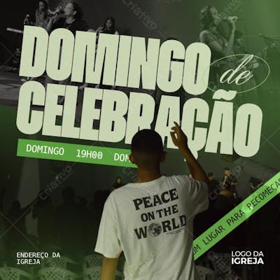 CULTO DE CELEBRAÇÃO | DOMINGO