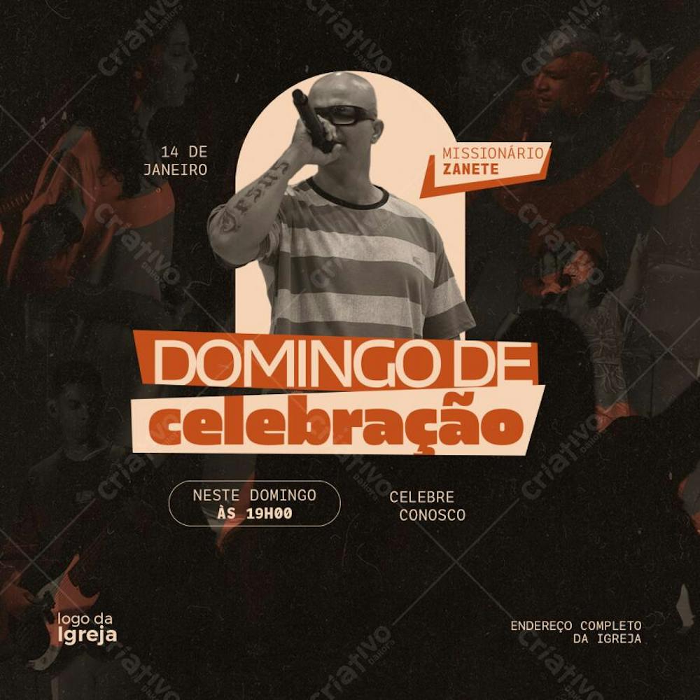 CULTO DE CELEBRAÇÃO | DOMINGO