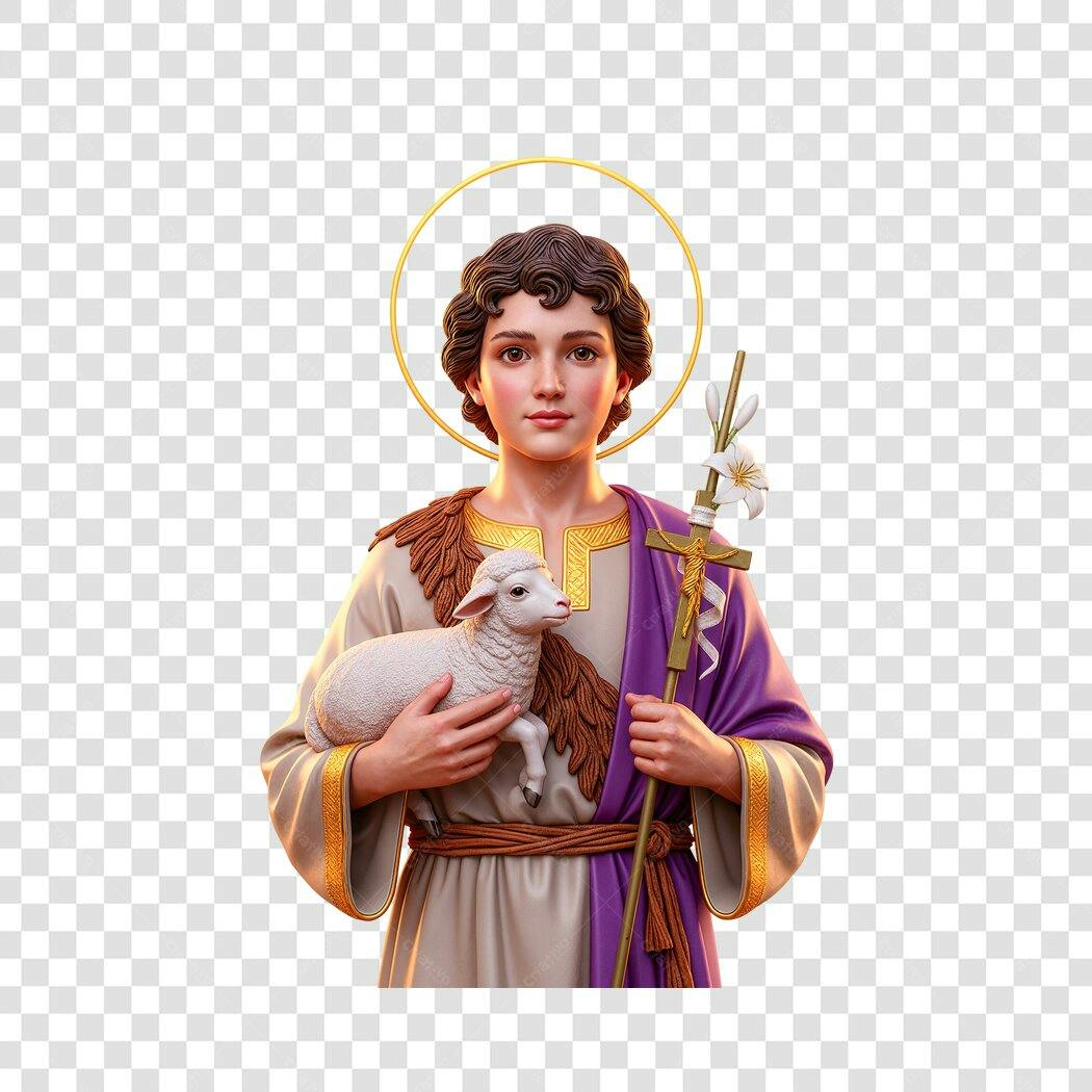 Imagem PNG Santo Agnus com fundo transparente