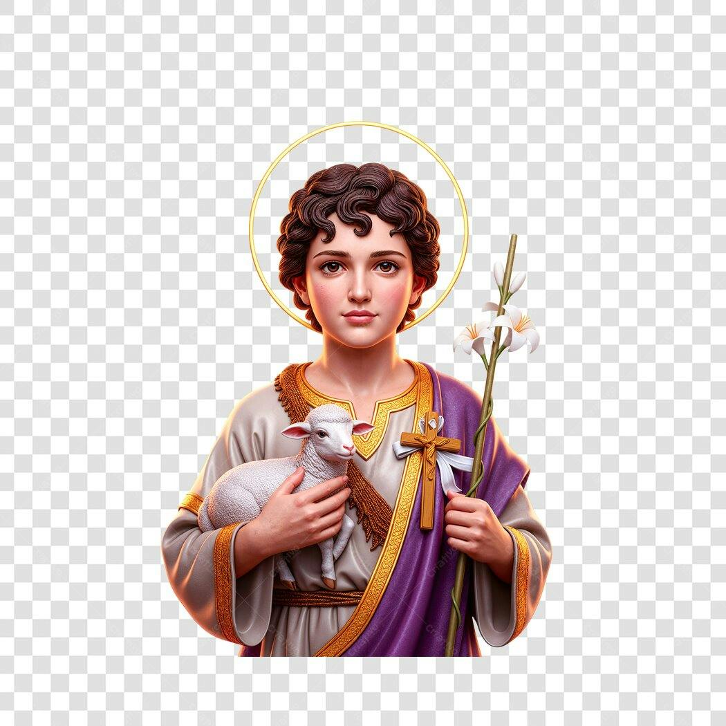 Imagem Santo menino PNG com fundo transparente
