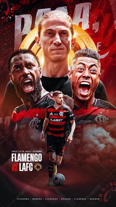 Flamengo matchday PSD