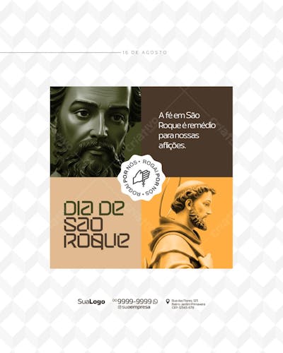 Social Media Dia de Sao Roque 16 de Agosto (12)