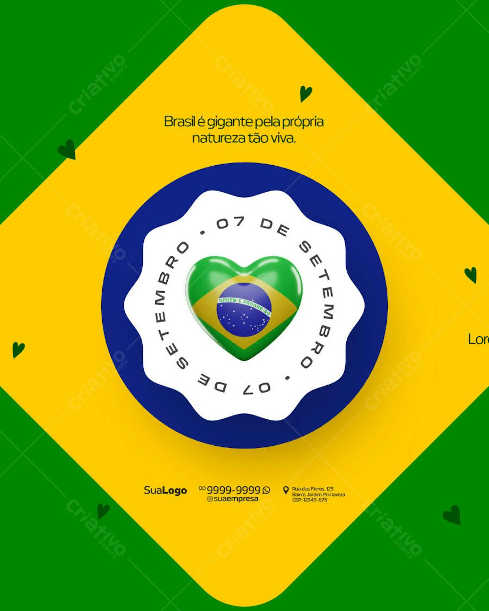 Social Media Independencia do Brasil 7 de Setembro (8)