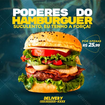 PODER DO HAMBÚRGUER