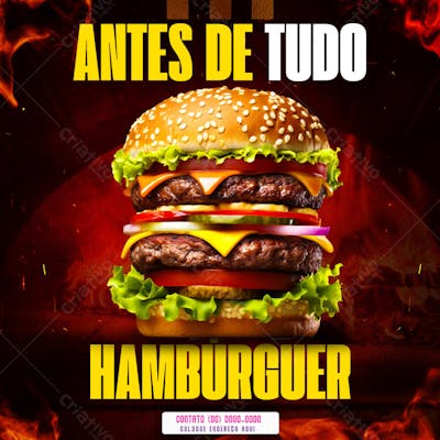 ANTES DE TUDO HAMBÚRGUER - COMIDA