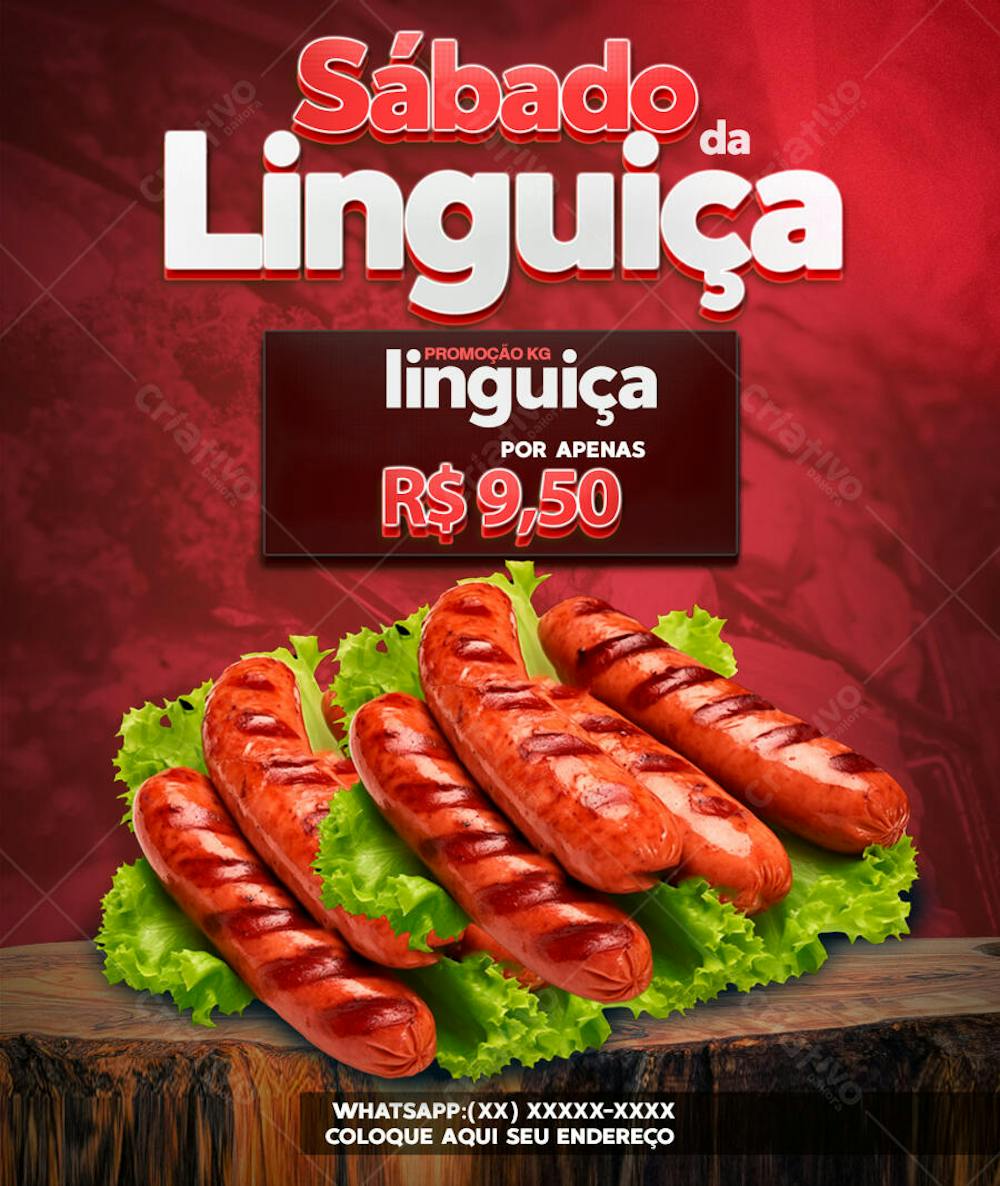 FLYER SÁBADO DA LINGUIÇA