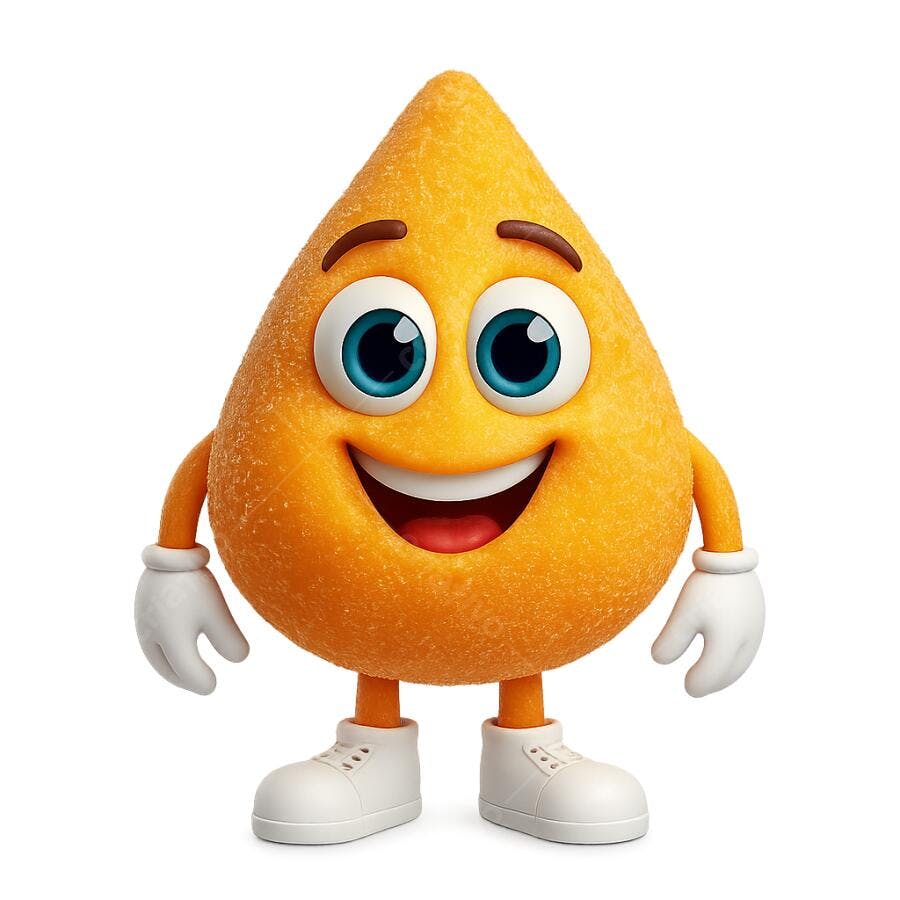Mascote Gotinha PNG com fundo transparente