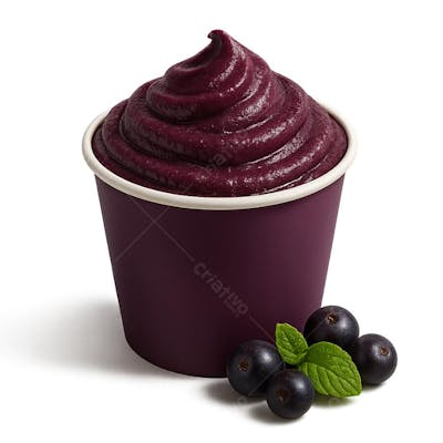 Pote de açaí png