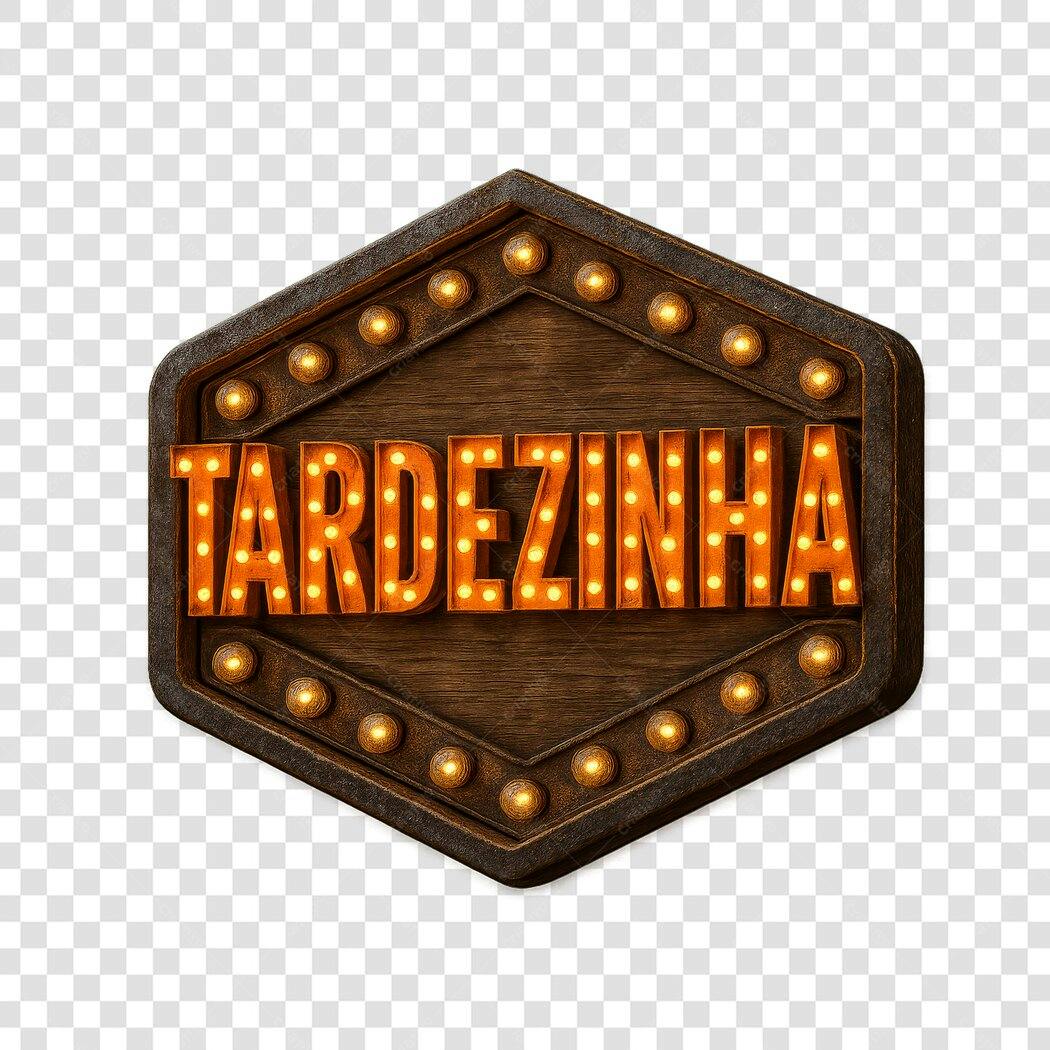 Banner Tardezinha PNG com fundo transparente