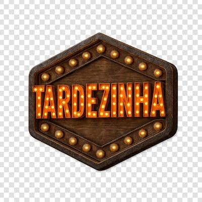 TARDEZINHA SELO 3D GERADO POR IA 2
