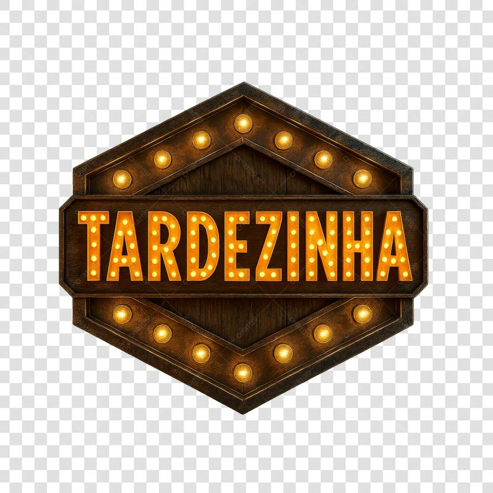 TARDEZINHA SELO 3D GERADO POR IA 4