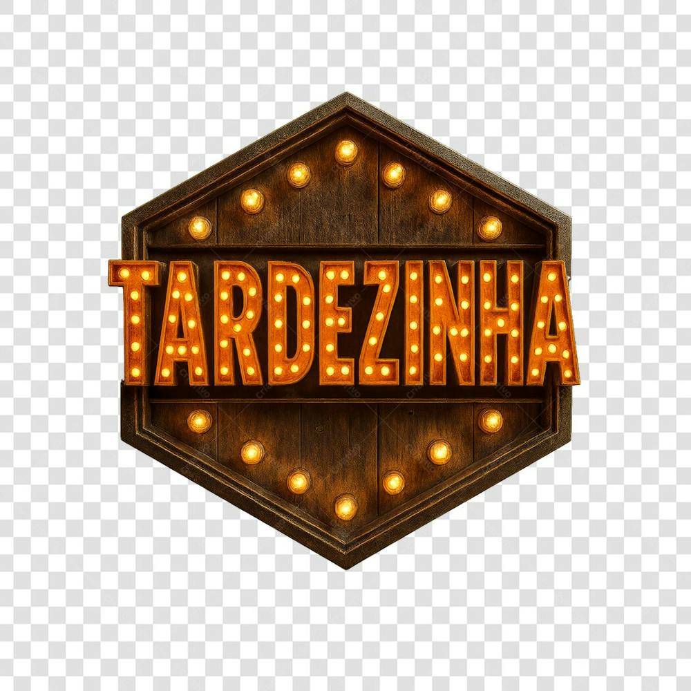 TARDEZINHA SELO 3D GERADO POR IA 3