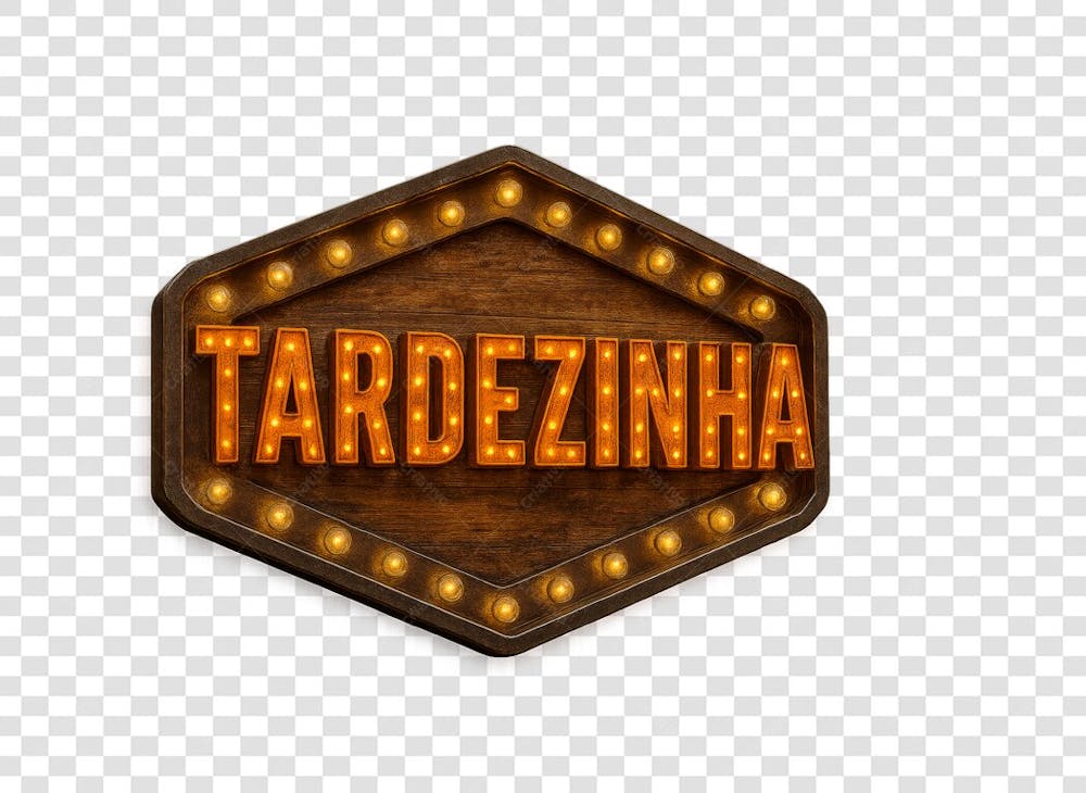 TARDEZINHA SELO 3D GERADO POR IA 1