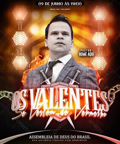 OS VALENTES SE VESTEM DE VERMELHO - GOSPEL