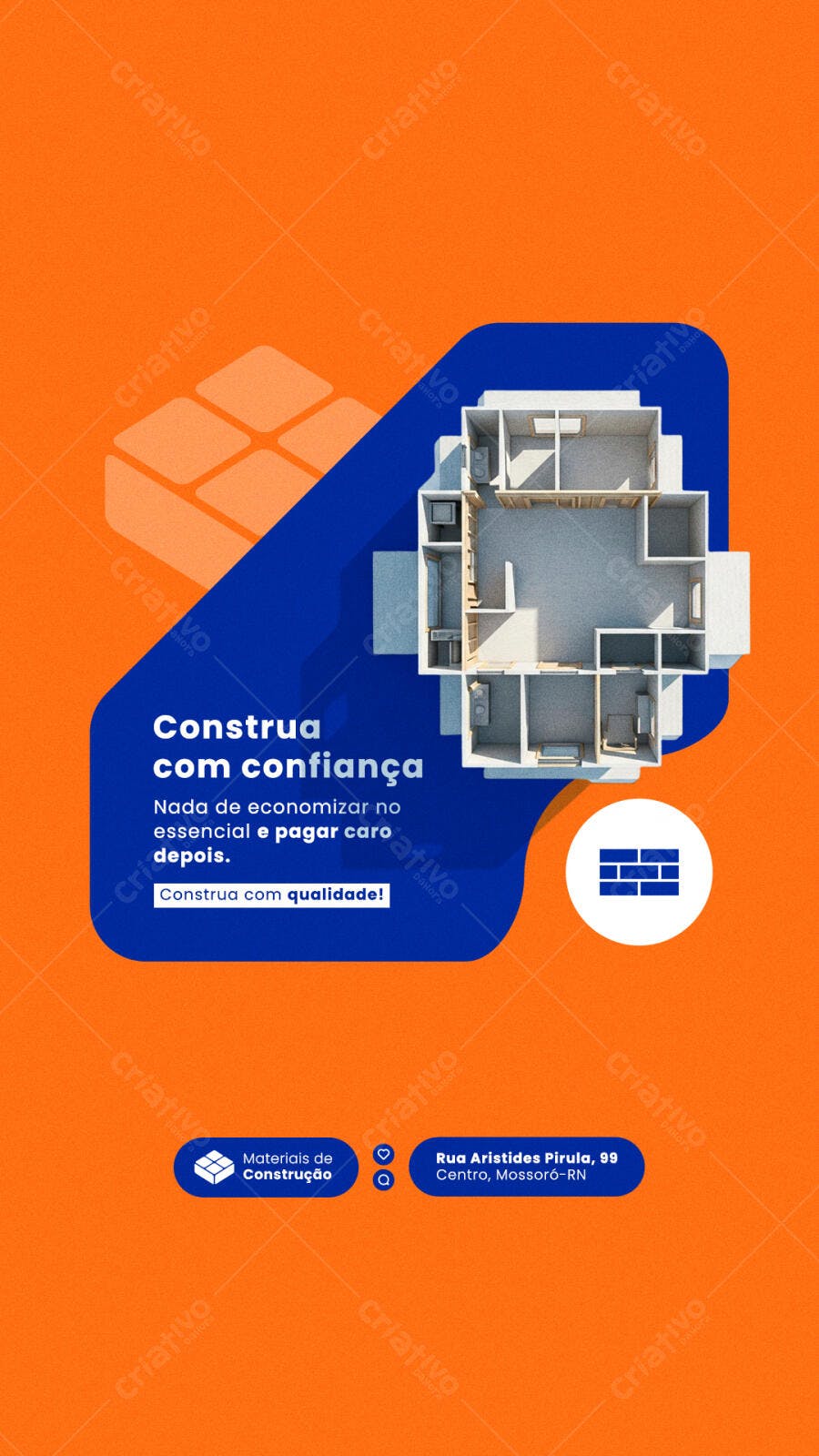 Planta Baixa para Imobiliária PSD Editável