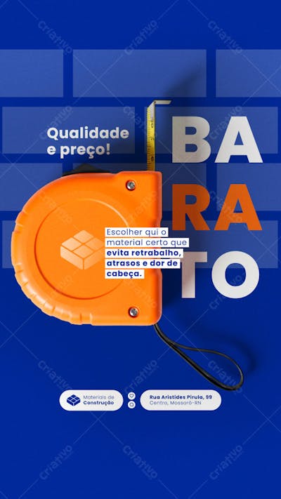 LOJA DE MATERIAIS DE CONSTRUÇÃO STORY 6