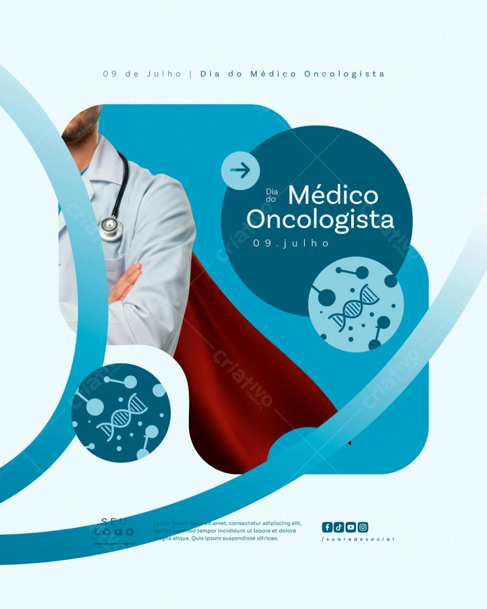 Dia do Médico Oncologista 09 de julho social media post (5)