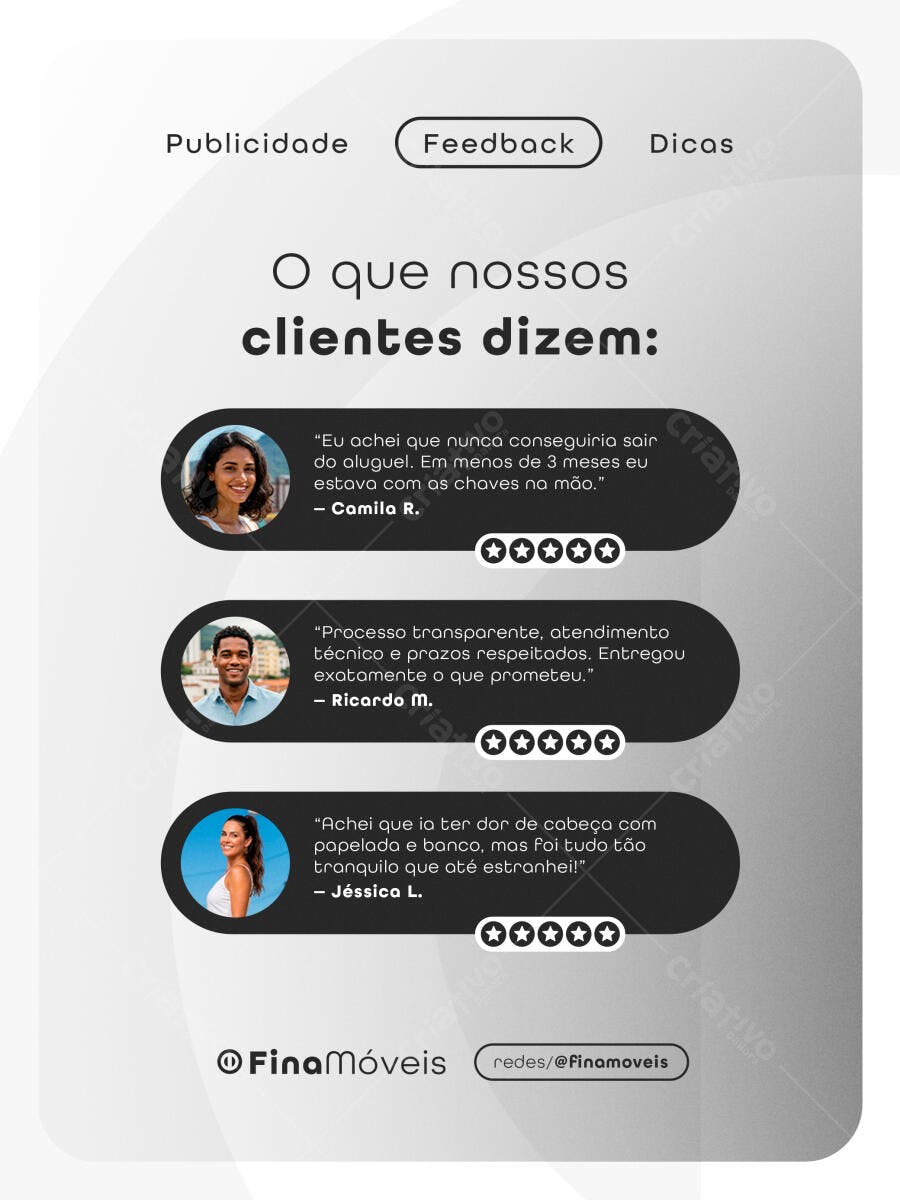 Postagem Redes Sociais Empresa de Imóveis PSD Editável