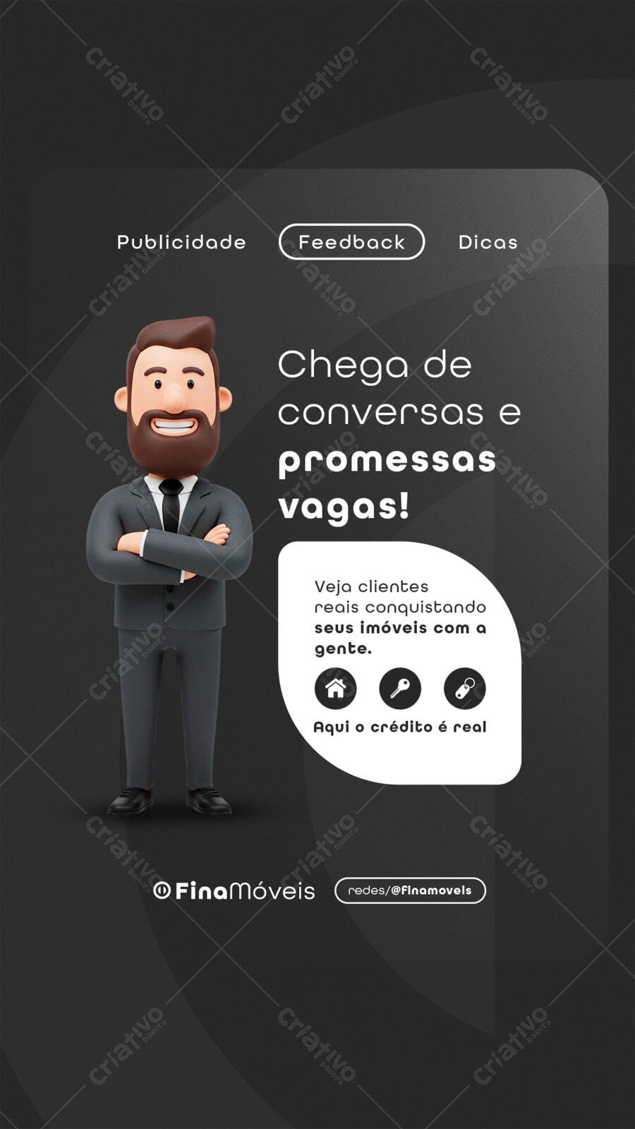Postagem para Imobiliária PSD Editável