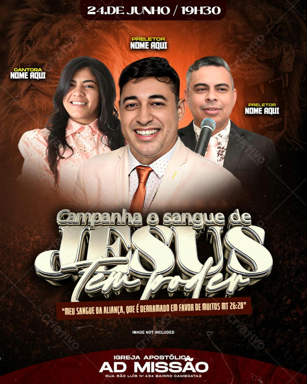 O sangue de Jesus tem poder
