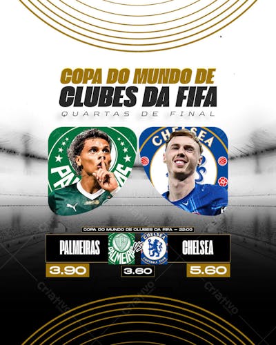 Jogo do Dia - Mundial de Clubes - Palmeiras X Chelsea